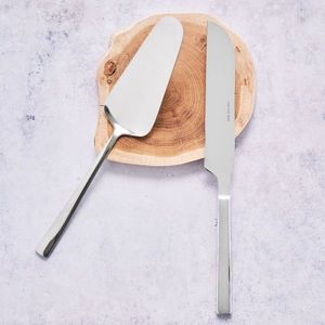 Set tort cutit + spatula Prato, Ambition, inox imagine