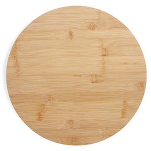 Platou pentru servire Bambou, Homla, 35 cm, lemn, bej imagine