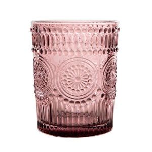 Pahar Barrel, Homla, 300 ml, sticla, roz imagine