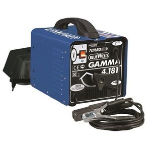 Aparat sudura MMA Telwin GAMMA4.181, 160 A, electrozi 2-4 mm, cu accesorii imagine