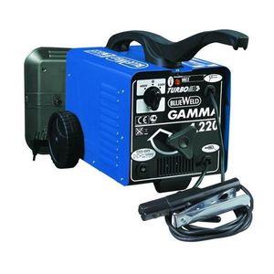 Aparat sudura MMA Telwin GAMMA4.220, 190 A, electrozi 2-4 mm, cu accesorii imagine