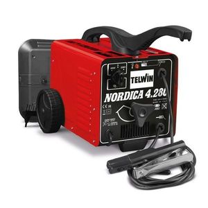 Aparat sudura MMA Telwin NORDICA4.280TURBO, 220 A, electrozi 2-5 mm, cu accesorii imagine