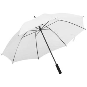 vidaXL Umbrelă, alb, 130 cm imagine