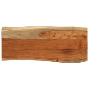 vidaXL Blat masă 80x40x3, 8 cm dreptunghiular lemn acacia margine vie imagine