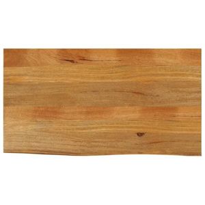 vidaXL Blat de masă contur organic 110x60x2, 5 cm lemn masiv de mango imagine