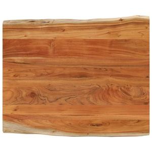 vidaXL Blat masă, 90x80x2, 5 cm dreptunghiular lemn acacia margine vie imagine