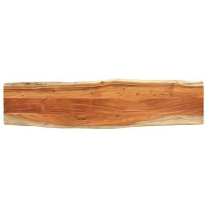 vidaXL Blat masă 180x40x3, 8 cm dreptunghiular lemn acacia margine vie imagine