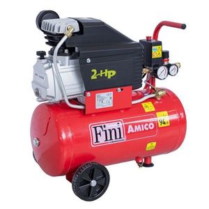 Compresor de aer Fini AMICO25/2400, 24 l, 1500 W, 8 bar, 170 l/min imagine