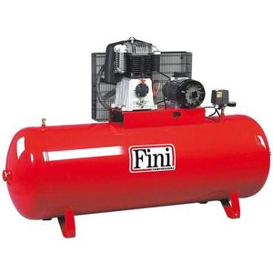 Compresor de aer Fini BK119-500F-5.5, 500 l, 4 kW, 10 bar, 620 l/min imagine