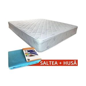 Set Saltea Spectral SuperOrtopedica Ultra 160 x 190 + Husa cu elastic imagine