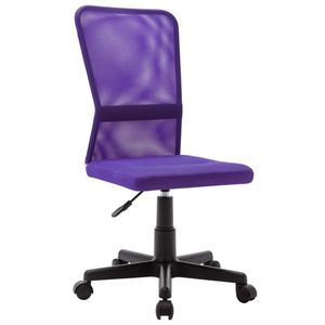 vidaXL Scaun de birou, violet, 44x52x100 cm, țesătură plasă imagine