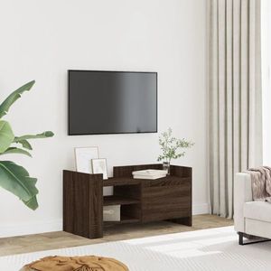 vidaXL Comodă TV, stejar maro, 150x30x50 cm, lemn compozit imagine