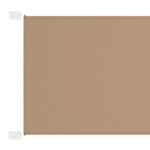 vidaXL Copertină verticală, gri taupe, 200x420 cm, țesătură oxford imagine