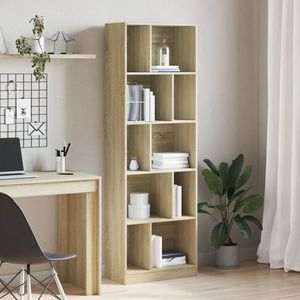 vidaXL Bibliotecă, stejar sonoma, 57x28, 5x174 cm, lemn prelucrat imagine