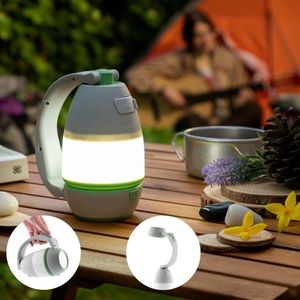 Lanterna de camping multifunctionala reincarcabila 4 in 1 Calam, InnovaGoods, 12.5 x 8.5 x 32 cm imagine