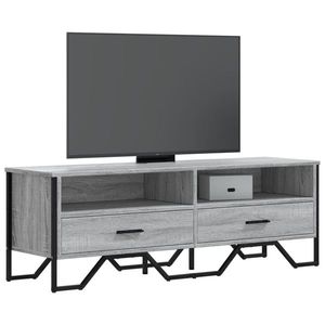 vidaXL Dulap TV, gri sonoma, 122x34x41 cm, lemn prelucrat imagine