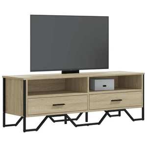 vidaXL Dulap TV, stejar sonoma, 122x34x41 cm, lemn prelucrat imagine