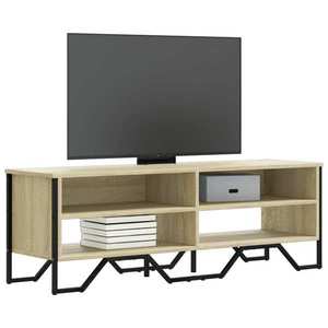 vidaXL Dulap TV, stejar sonoma, 122x34x41 cm, lemn prelucrat imagine