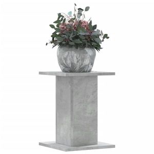 vidaXL Suport de plante, 2 buc., gri beton, 30x30x40 cm lemn prelucrat imagine