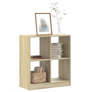 vidaXL Bibliotecă, stejar sonoma, 68, 5x32x75 cm, lemn prelucrat imagine