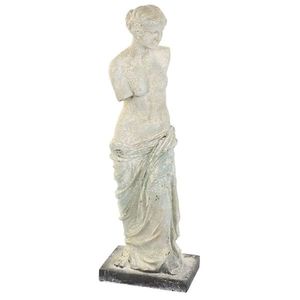 Statueta Venus gri antichizat 35.5x28x109 cm imagine