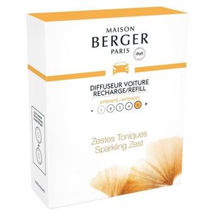 Rezerve ceramice odorizant masina Maison Berger Aroma Energy Zestes toniques 2 piese imagine