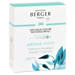 Rezerve ceramice odorizant masina Maison Berger Aroma Happy Fraicheur Aquatique 2 piese imagine