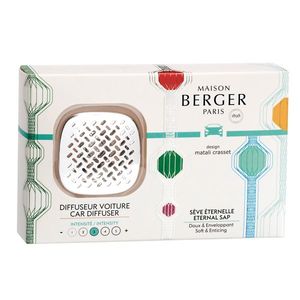 Set odorizant masina Maison Berger Matali Seve Eternelle+ rezerva ceramica imagine