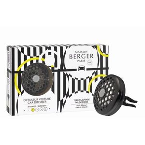 Set odorizant masina Maison Berger Illusion Noir + rezerva ceramica Terre Sauvage imagine