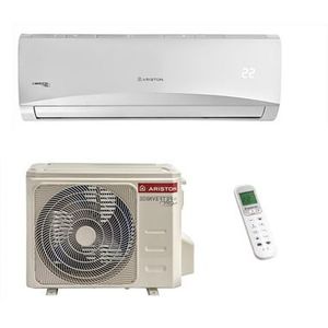 Aer conditionat Ariston SYROS NET 25 9000 BTU, controlat prin Wi-Fi, agent frigorific R32, clasa energetica A++, follow me, 2D INVERTER / 3D INVERTER imagine