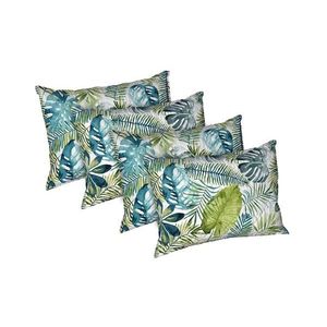 Set 4 perne Jungle, microfibra matlasata Alcam, 50x70 cm imagine