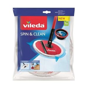 Rezerva mop, Vileda, Spin & Clean, microfibra imagine