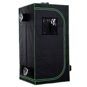 Outsunny Prelata pentru Cultivare Hidroponica Grow Tent 80x80x160cm imagine