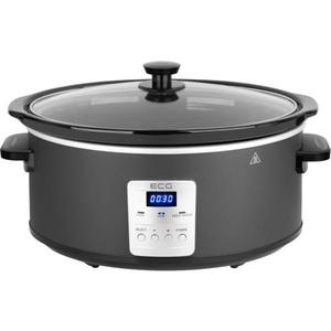 Oala electrica Slow cooker ECG PH 6530 Master, 6.5 litri, 270 W, vas ceramic, afisaj LED imagine