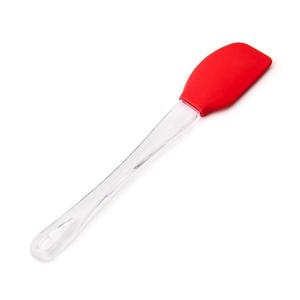 Spatula din silicon pentru bucatarie, rosie, 0.7×4.8×24.8 cm imagine