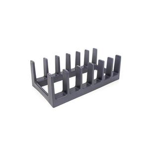 Organizator pentru capace oale, antracit, 28.2×15.1×9.1 cm imagine