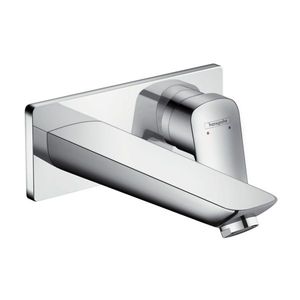 Baterie lavoar Hansgrohe Logis cu pipa 195mm montaj incastrat necesita corp ingropat imagine