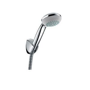 Set dus Hansgrohe Crometta 85 Vario/Porter chrome include furtun 1600mm imagine