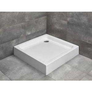 Cadita dus dreptunghiulara Radaway Siros C Compact 90x90x17cm imagine