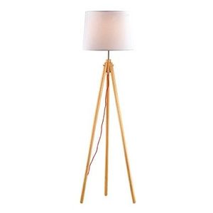 Lampadar Ideal Lux York PT1 1x60W 48x164cm lemn imagine