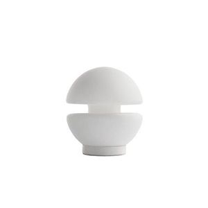 Veioza Ideal Lux Oliver TL1 Small 1x40W h16cm alb imagine