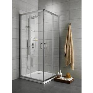 Cabina de dus dreptunghiulara Radaway Premium Plus D 1900 80x90cm sticla transparenta imagine