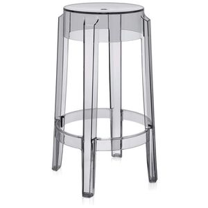 Scaun Kartell Charles Ghost 2005 design Philippe Starck h65cm gri transparent imagine