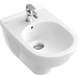 Bideu suspendat Villeroy & Boch O.Novo 56x36cm Alb Alpin imagine