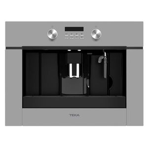 Espressor incorporabil Teka CLC 855 GM SM pompa 15 bari functie de auto-curatare; rasnita cafea cu 13 trepte program automat de decalcifiere Cristal Steam Grey/Infinity Glass imagine