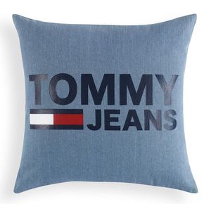 Perna decorativa Tommy Jeans TJ Logo 40x40cm albastru denim imagine