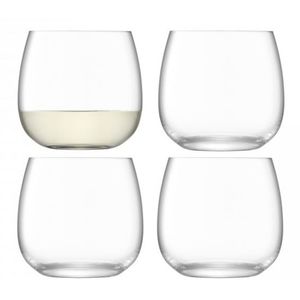 Set 4 pahare LSA International Borough Stemless 370ml imagine