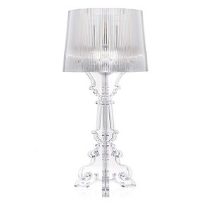 Veioza Kartell Bourgie design Ferruccio Laviani E14 max 3x28W d37cm transparent imagine