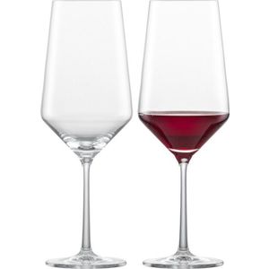 Set 2 pahare vin rosu Zwiesel Glas Pure Bordeaux cristal Tritan 680ml imagine