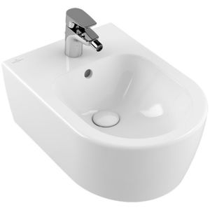 Bideu suspendat Villeroy & Boch Avento 37x53cm Alb Alpin imagine